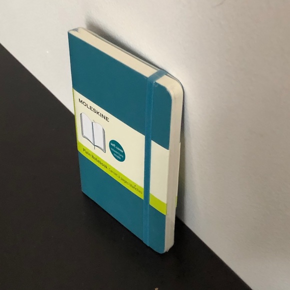 Moleskine Office Moleskine Teal Soft Cover Pocket Plain Notebook